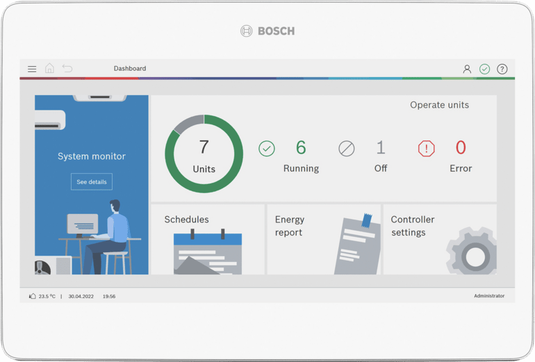 Bosch ACC MT-1 - Centralized controller, touch screen,10"