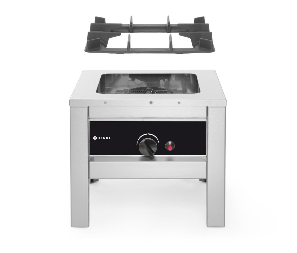 [BM-HENDI-147108] Sriubos puodų viryklė, HENDI, Profi Line, 6,7kW, 425x425x(H)400mm