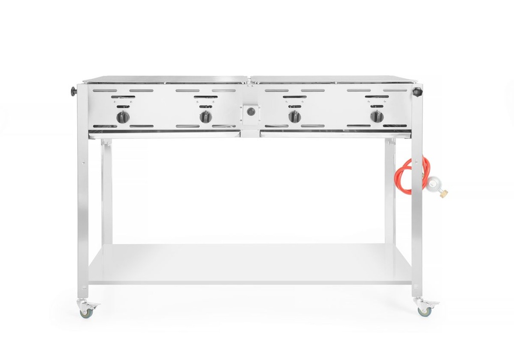 [BM-HENDI-154908] Grill-Master Quattro, HENDI, 22kW, 1330x600x(H)920mm