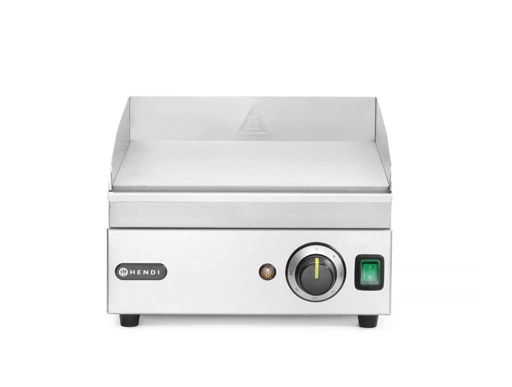 [BM-HENDI-154922] Kepimo plokštė, plokščias, HENDI, Kitchen Line, 230V/2000W, 326x445x(H)225mm