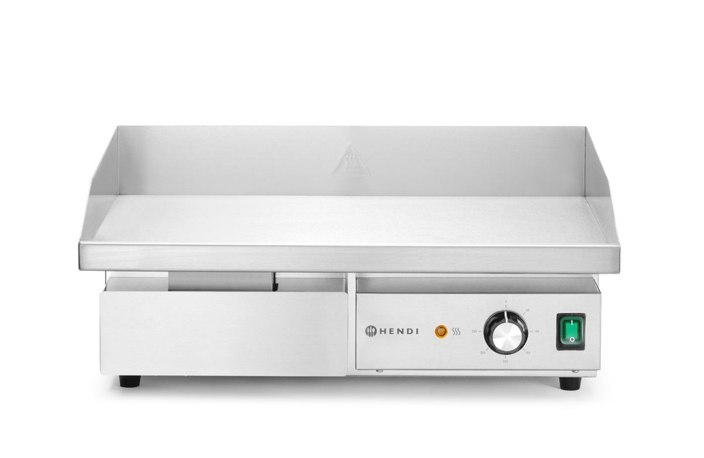 [BM-HENDI-154977] Kepimo plokštė, plokščias, HENDI, Budget Line, 230V/3000W, 550x430x(H)240mm