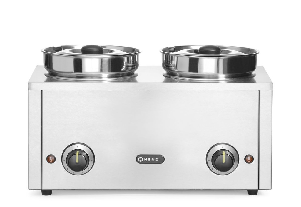 [BM-HENDI-201206] Thermosystem 2, HENDI, 8L, 230V/400W, 506x312x(H)298mm