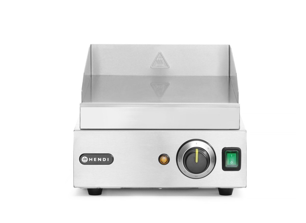 [BM-HENDI-203125] Kepimo plokštė, plokščias, HENDI, Profi Line, 230V/2000W, 300x452x(H)227mm