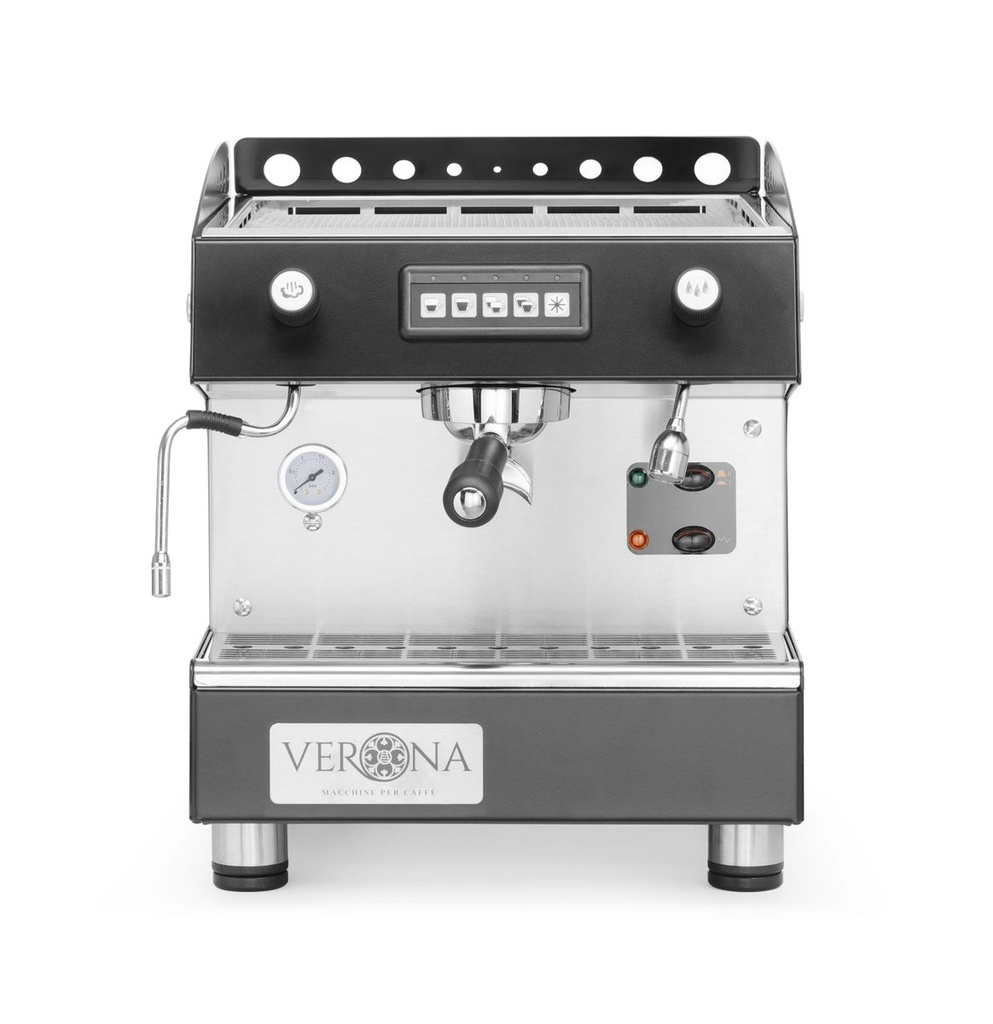 [BM-HENDI-207642] Kavos aparatas Romeo, 1 grupės, automatinis, Verona, 230V/1800W, 375x530x(H)485mm