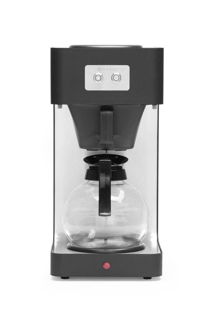 [BM-HENDI-208533] Filtrinės kavos aparatas, HENDI, Profi Line, Juoda, 230V/1480W, 421x213x(H)423mm