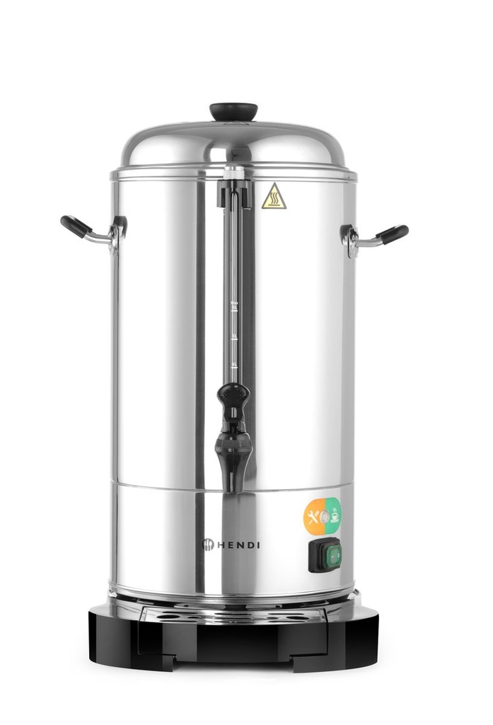 [BM-HENDI-211106] Perkoliatorius, dvigubų sienelių, HENDI, 6L, 230V/1500W, 316x350x(H)480mm