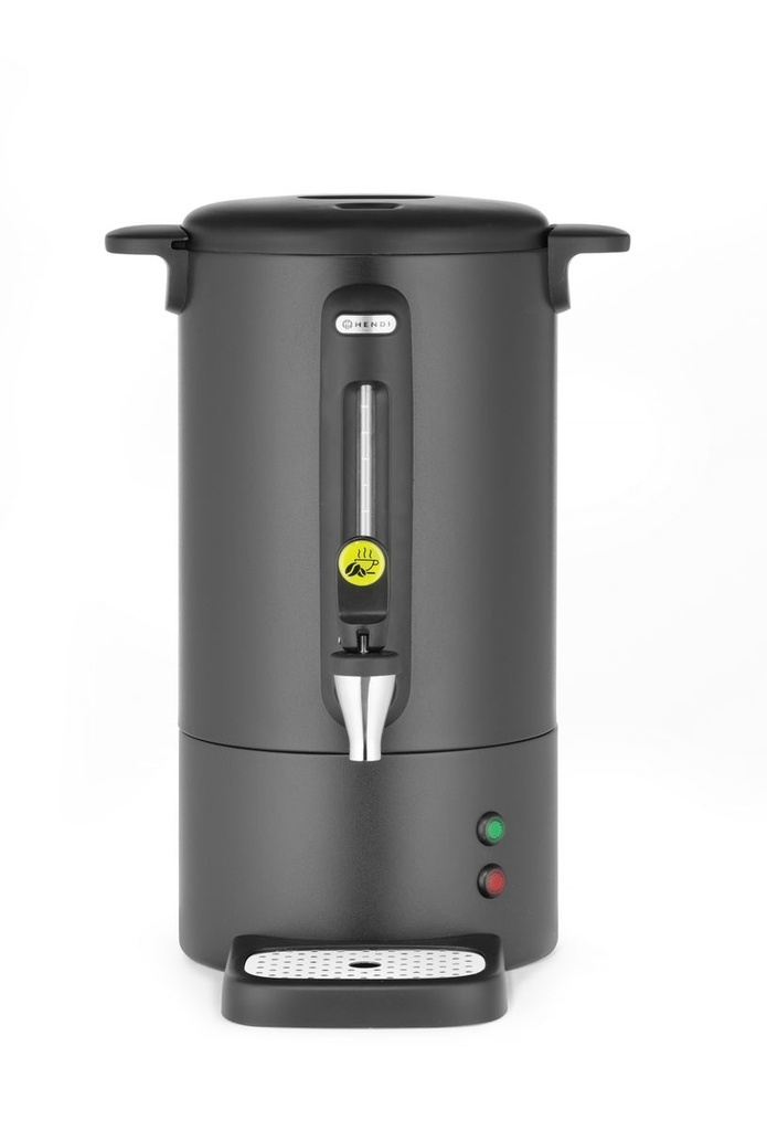 [BM-HENDI-211472] Perkoliatorius UNIQ, HENDI, dizainas Robert Bronwasser, 7L, Juoda, 230V/1050W, 307x330x(H)450mm