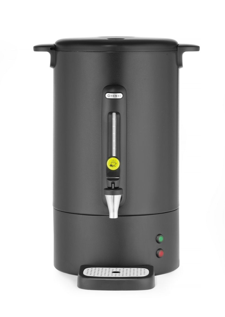 [BM-HENDI-211489] Perkoliatorius UNIQ, HENDI, dizainas Robert Bronwasser, 14L, Juoda, 230V/1750W, 357x380x(H)502mm