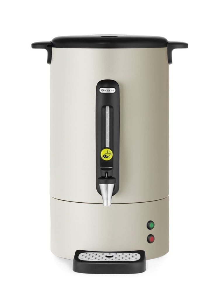 [BM-HENDI-211571] Perkoliatorius UNIQ, HENDI, dizainas Robert Bronwasser, 14L, Kreminė, 230V/1750W, 357x380x(H)502mm