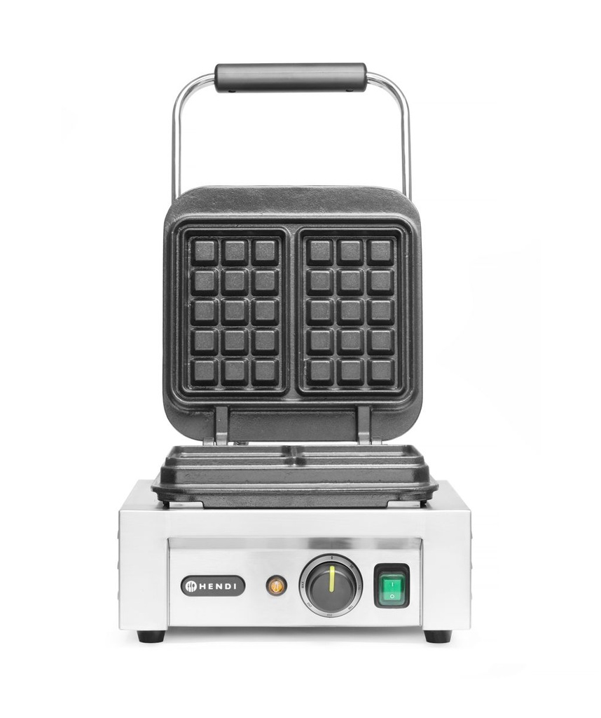 [BM-HENDI-212127] Vaflinė 'Brussels', HENDI, 230V/2200W, 330x520x(H)277mm