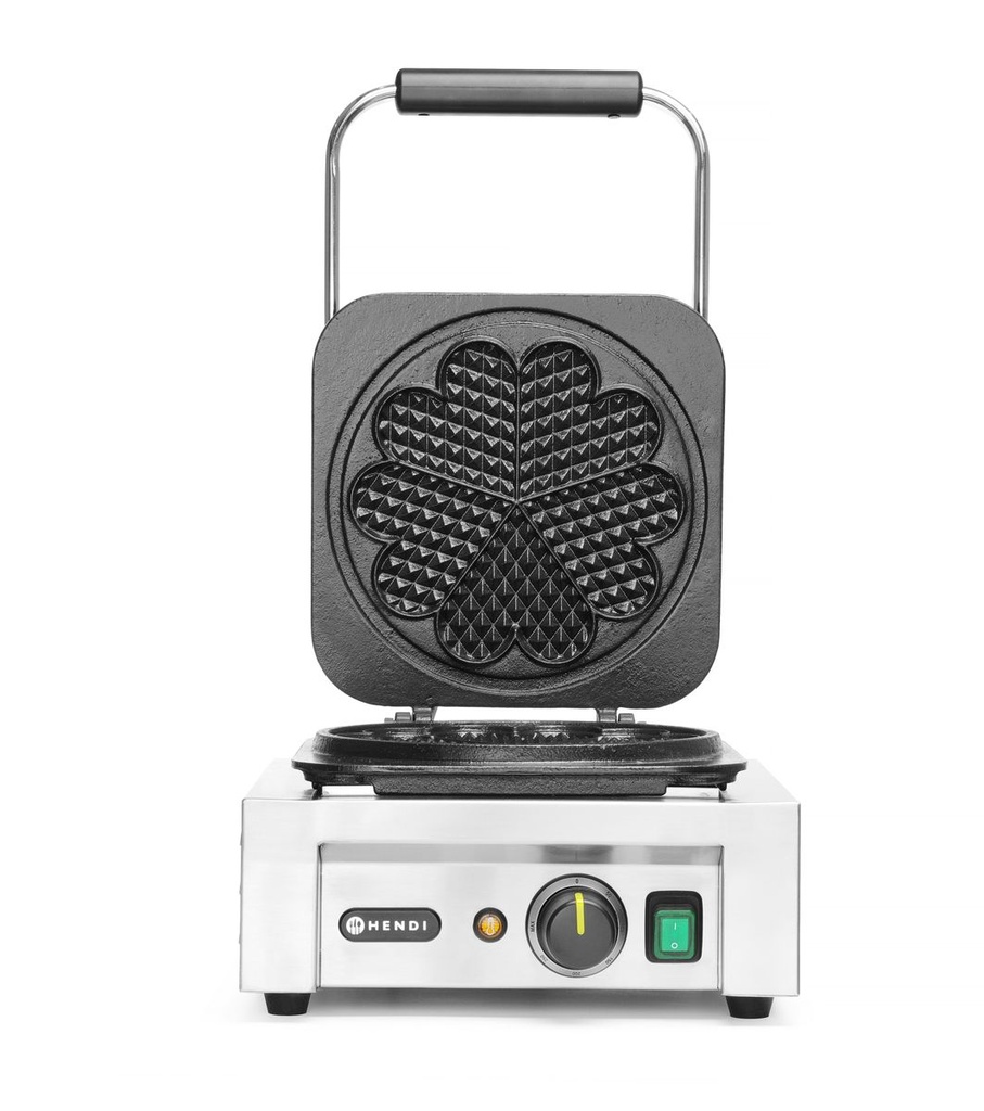 [BM-HENDI-212134] Vaflinė 'Heart', HENDI, 230V/2200W, 330x543x(H)251mm
