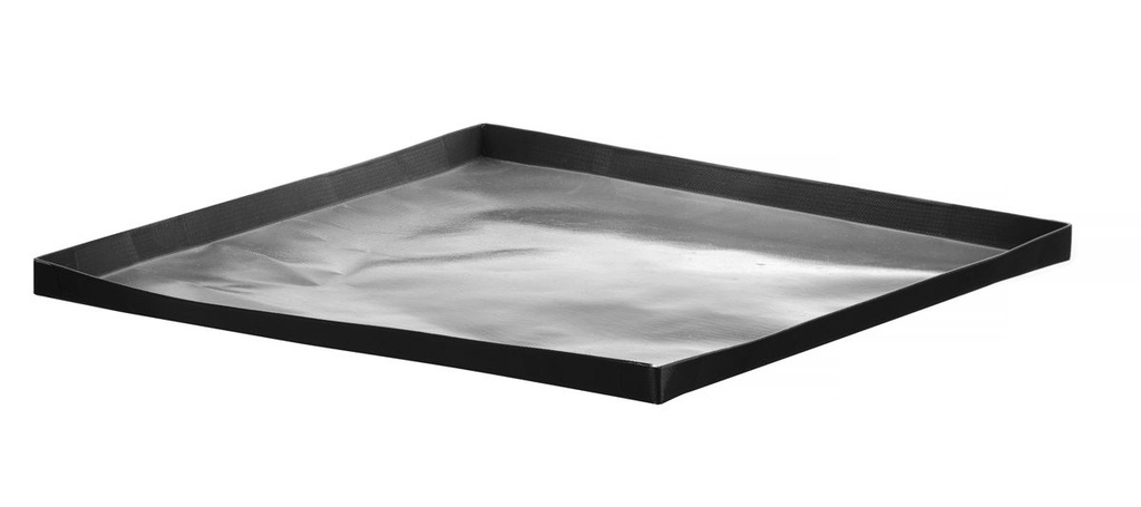 [BM-HENDI-219744] Greitaeigės orkaitės padėklas, nesvylanti danga, HENDI, Juoda, 280x280x(H)15mm, Kvadratinis