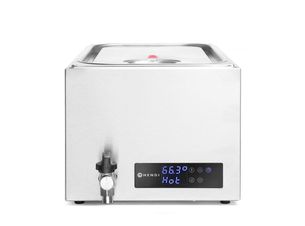 [BM-HENDI-225448] Sous-vide sistema GN 1/1, HENDI, 20L, 230V/600W, 350x680x(H)275mm