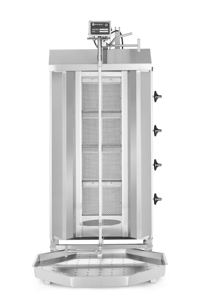 [BM-HENDI-226001] Dujinis kebabo grilis, HENDI, Profi Line, 230V/16W, 13kW, 735x745x(H)1110mm