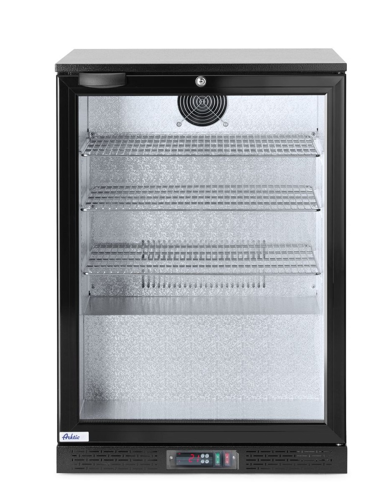 [BM-HENDI-226568] Baro šaldytuvas vienų durų, Arktic, 105L, Juoda, 230V/123W, 600x530x(H)865mm