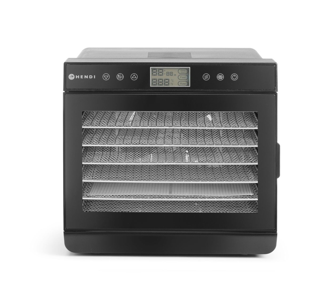 [BM-HENDI-229064] Maisto džiovyklė Kitchen Line, HENDI, Kitchen Line, 7 padėklai, 230V/500W, 347x505x(H)320mm