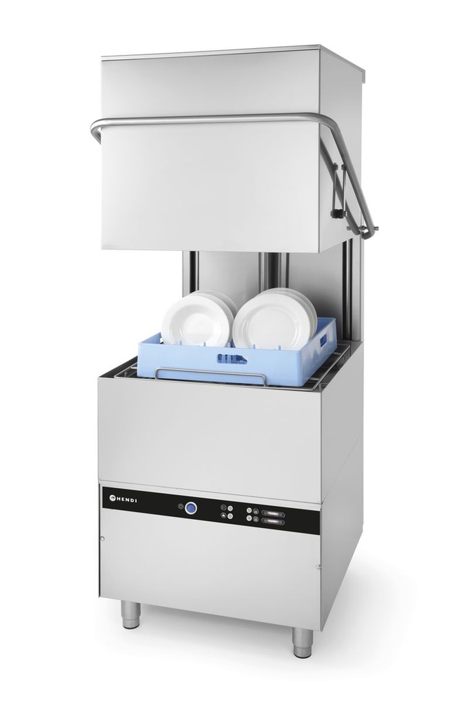 [BM-HENDI-233061] Gaubtinė indaplovė 50x50 - elektromechaninis valdymas, HENDI, Budget Line, su plovimo priemonės siurbliu, 400V/8600W, 745x903x(H)1406mm