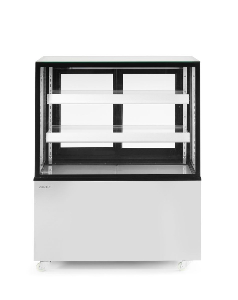 [BM-HENDI-233337] Šaldomos vitrinos su 2 lentynomis, Arktic, 230V/480W, 677x994x(H)1230mm