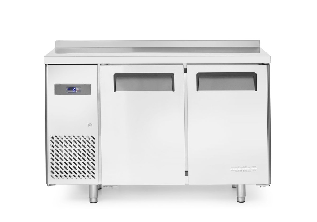 [BM-HENDI-233344] Šaldomasis stalas su dvejomis durimis Kitchen Line 220L, Arktic, Kitchen Line, 166L, 230V/270W, 600x1200x(H)840mm