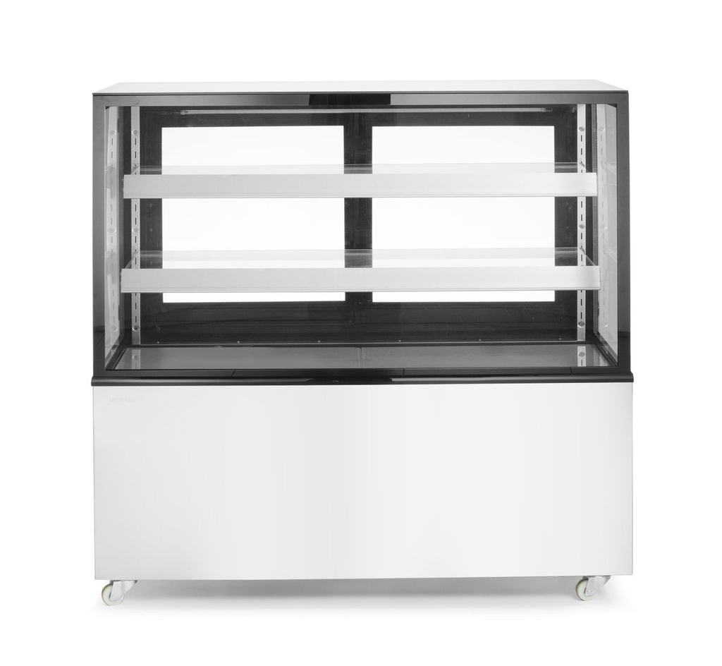 [BM-HENDI-233450] Šaldomos vitrinos su 2 lentynomis, Arktic, 230V/490W, 677x1224x(H)1230mm