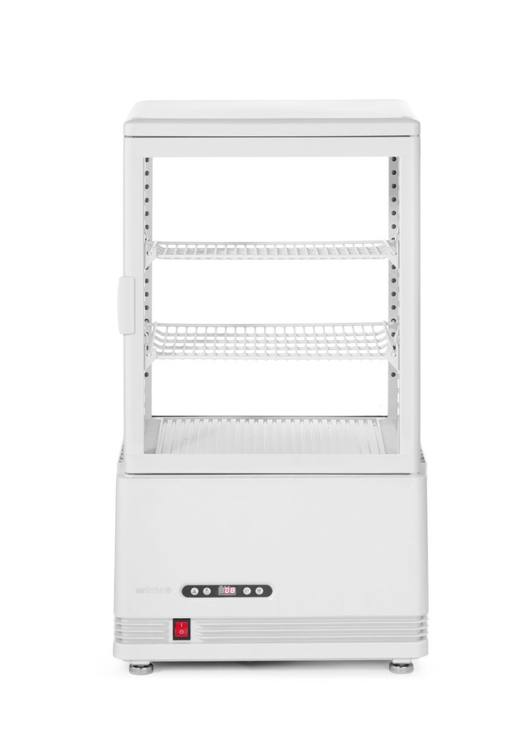 [BM-HENDI-233610] Šaldoma vitrina, 58 l, Arktic, Balta, 230V/170W, 406x452x(H)830mm