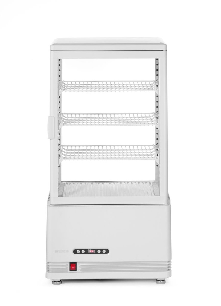 [BM-HENDI-233634] Šaldoma vitrina, 68 l, Arktic, balta, 230V/170W, 397x444x(H)875mm