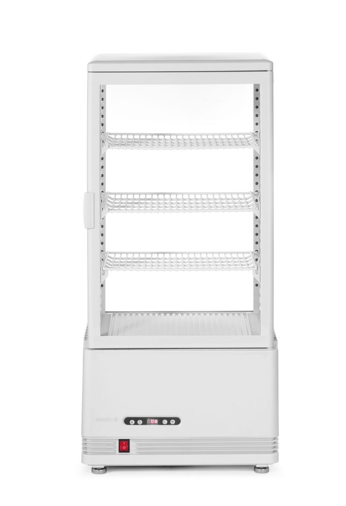 [BM-HENDI-233641] Šaldoma vitrina, 78 l, Arktic, Balta, 230V/170W, 406x452x(H)985mm