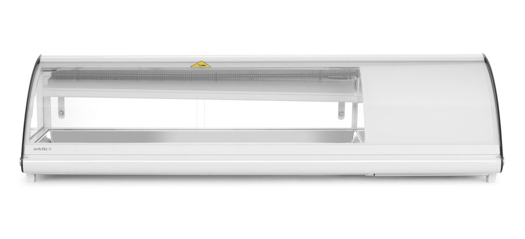 [BM-HENDI-233757] Sušių vitrina 5x GN 1/3, Arktic, 230V/160W, 445x1307x(H)327mm
