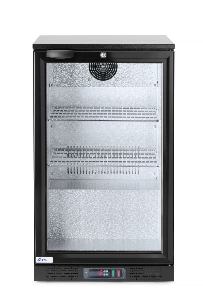 [BM-HENDI-233900] Baro šaldytuvas vienų durų, Arktic, 86L, Juoda, 230V/120W, 500x530x(H)865mm