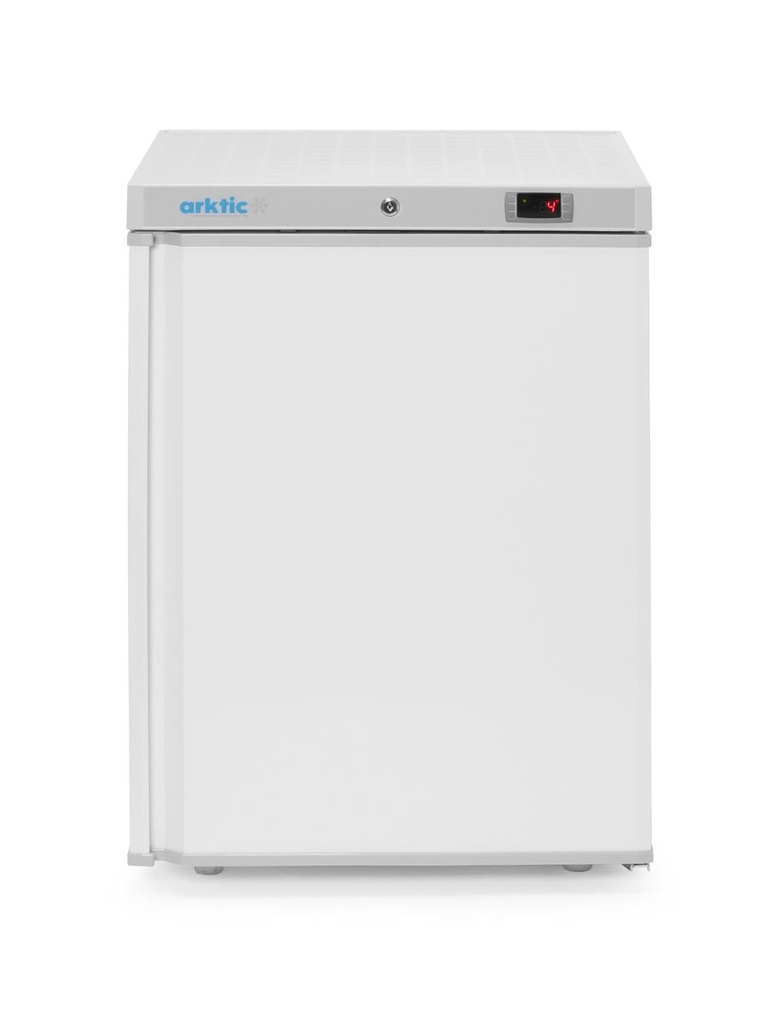 [BM-HENDI-236062] Šaldiklio spinta baltai dažyto plieno korpuse, Arktic, Budget Line, 200 l, 100L, Balta, 230V/130W, 637x600x(H)835mm