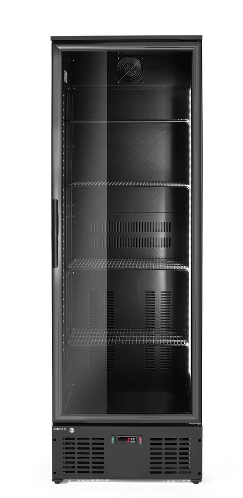 [BM-HENDI-236956] Baro šaldytuvas vienų durų, Arktic, 243L, Juoda, 230V/195W, 530x600x(H)1820mm