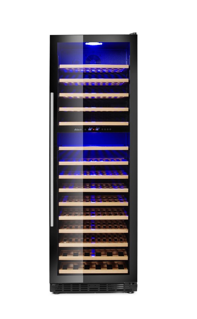 [BM-HENDI-237595] Vyno šaldytuvas, 2 zonų, 160 butelių, Arktic, 447L, 230V/150W, 595x730x(H)1784mm