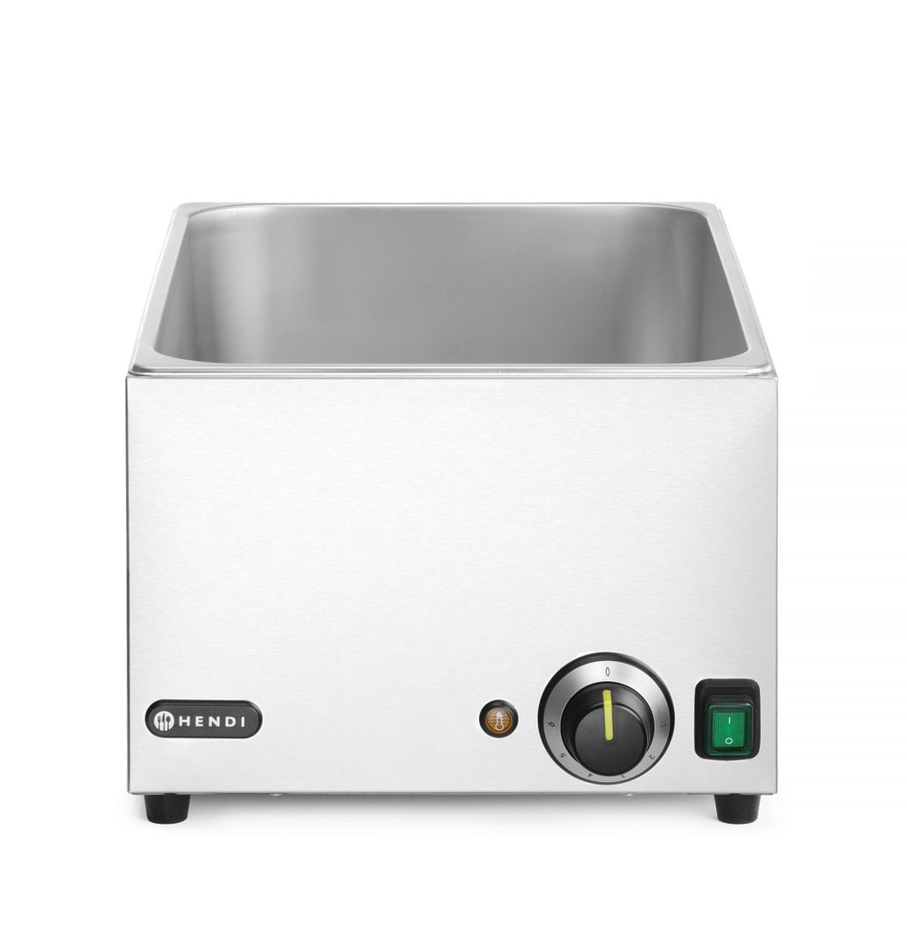 [BM-HENDI-238905] Bain-marie (vandens vonelė) Ranger, HENDI, GN (H)150mm, 230V/1000W, 574x334x(H)241mm