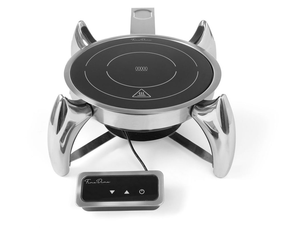 [BM-HENDI-239193] Indukcinė kaitlentė 800W, Fine Dine, Juoda, 230V/800W, ⌀245x(H)80mm