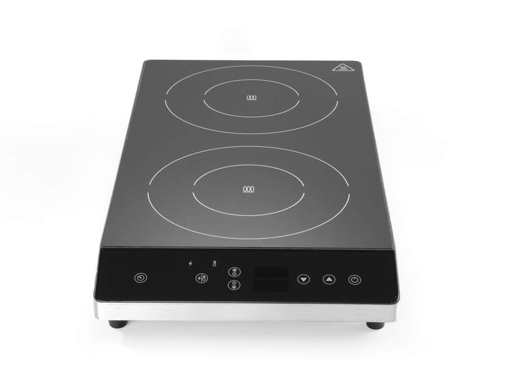 [BM-HENDI-239438] Dviguba indukcinė viryklė, HENDI, 230V/3500W, 300x580x(H)64mm