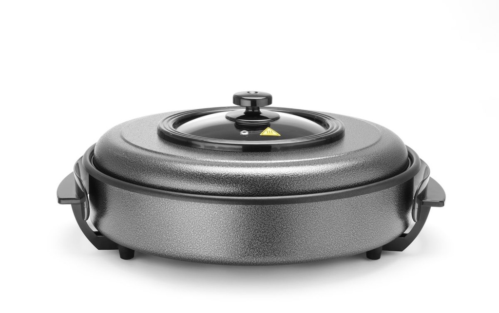 [BM-HENDI-239506] Vakarėlių keptuvė, HENDI, Vidinis indas 400x(H)50mm, 230V/1400W, ⌀400x(H)190mm