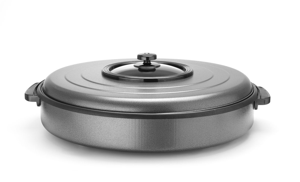[BM-HENDI-239605] Vakarėlių keptuvė, HENDI, Vidinis indas 550x(H)60mm, 230V/1600W, ⌀620x(H)170mm