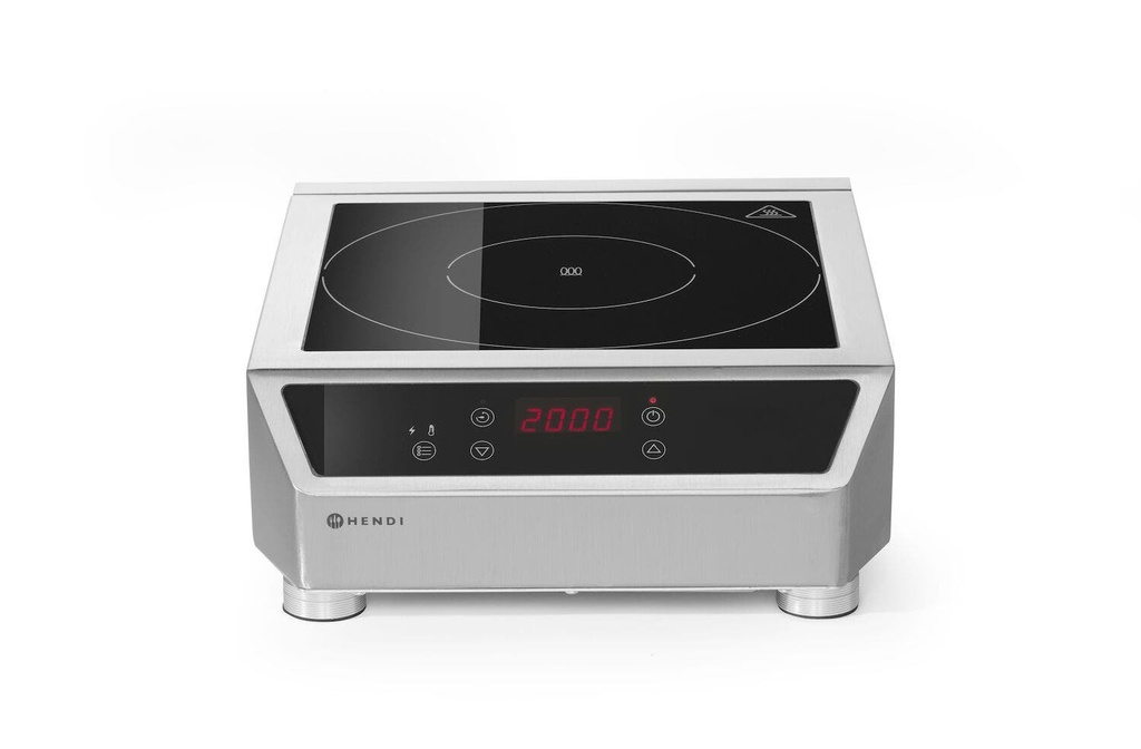 [BM-HENDI-239711] Indukcinė viryklė 3500 D, HENDI, Profi Line, 230V/3500W, 342x431x(H)116mm