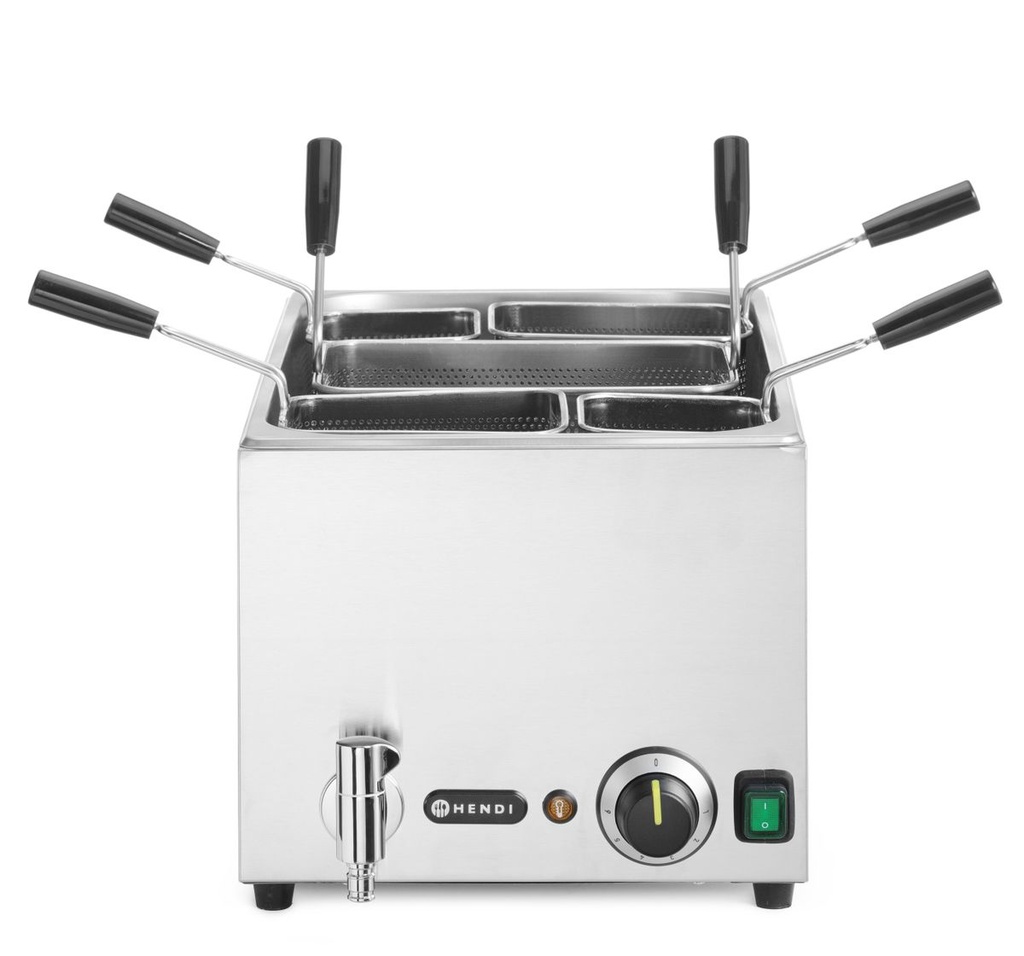 [BM-HENDI-240496] Makaronų virimo aparatas, HENDI, 25L, 230V/3500W, 601x326x(H)279mm