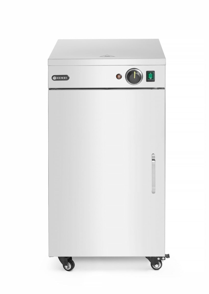 Lėkščių šildytuvas, vienvietis, HENDI, 230V/400W, 393x571x(H)766mm
