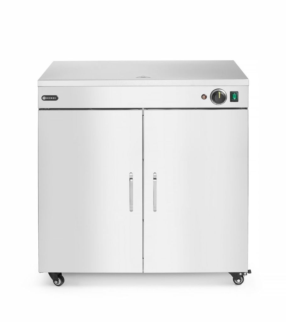 Lėkščių šildytuvas, dvivietis, HENDI, 230V/800W, 735x589x(H)766mm