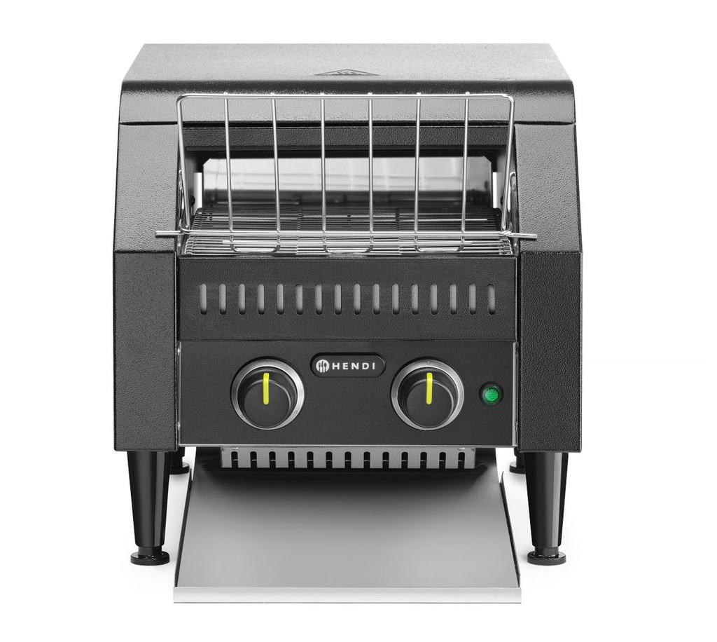 [BM-HENDI-261354] Konvejerinis skrudintuvas, HENDI, Juoda, 230V/2240W, 418x368x(H)415mm