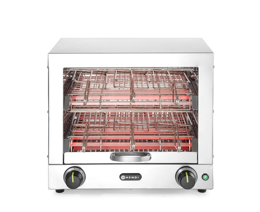 [BM-HENDI-262214] Universalus skrudintuvas su 6 žnyplėmis, HENDI, 230V/3000W, 450x390x(H)400mm