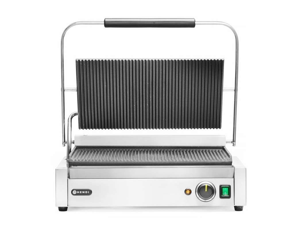[BM-HENDI-263624] Kontaktinis grilis Panini XL, HENDI, 230V/2700W, 548x464x(H)216mm