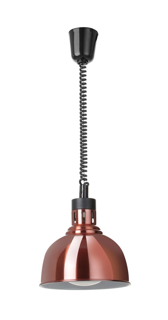 [BM-HENDI-273623] Reguliuojamo aukščio šildymo lempa, kupolo formos, HENDI, Varinė, 230V/250W, ⌀250x(H)207mm