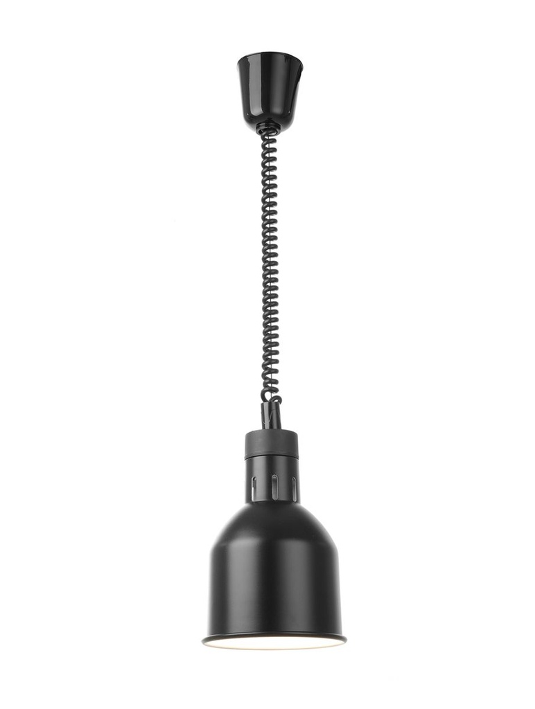 [BM-HENDI-273852] Reguliuojamo aukščio šildymo lempa, cilindrinis, HENDI, Juoda, 230V/375W, ⌀175x(H)250mm