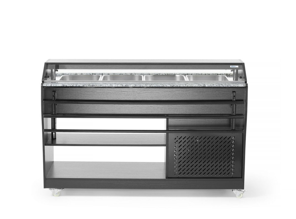 [BM-HENDI-274057] Salotų bufetas, Arktic, GN 1/1, 1490L, 230V/170W, 765x1490x(H)1370mm