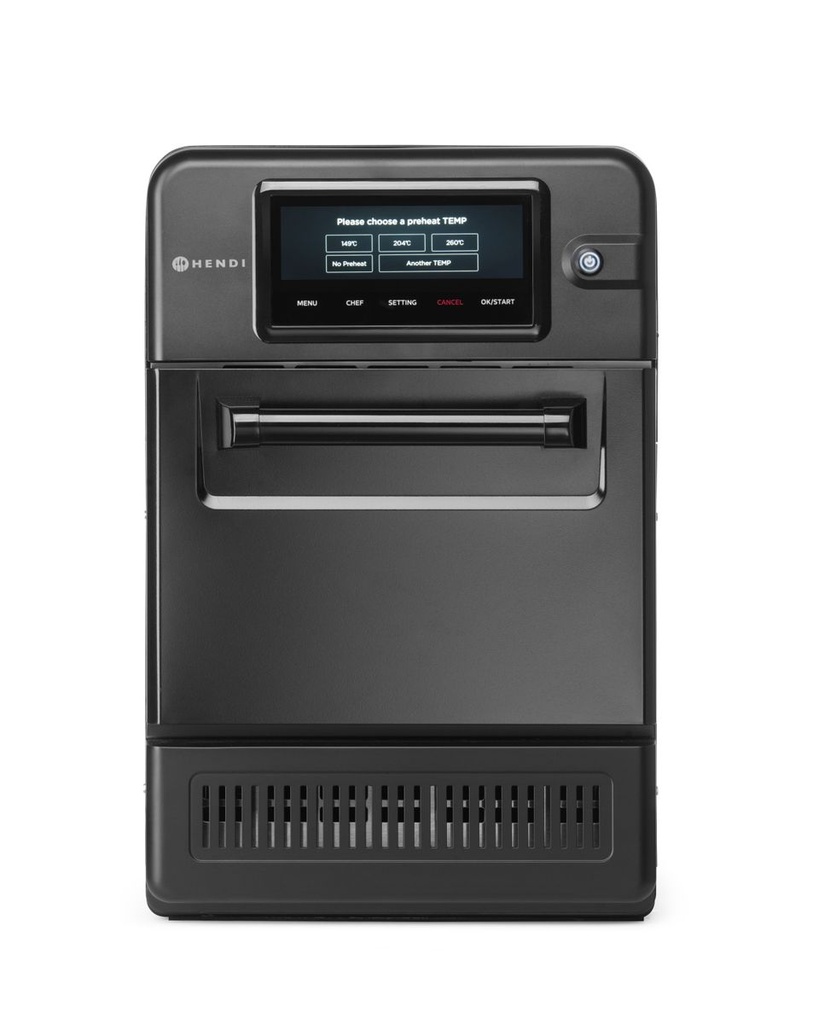 [BM-HENDI-281277] Spartaus kepimo orkaitė CombiTurbo, HENDI, 18L, Juoda, 230V/3000W, 402x735x(H)608mm