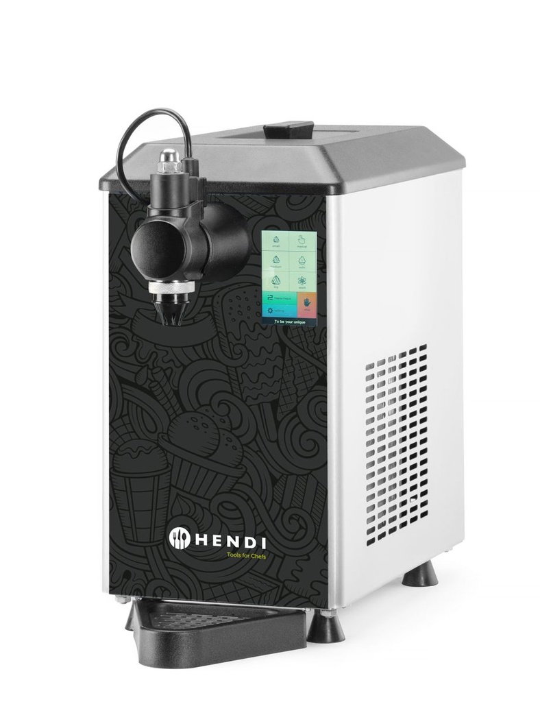 [BM-HENDI-290965] Plaktos grietinėlės aparatas, HENDI, 1,7L, 230V/420W, 234x537x(H)461mm