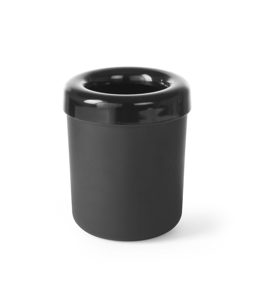 Stalinė šiukšliadėžė arba įrankių laikiklis, HENDI, Juoda, ⌀130x(H)160mm